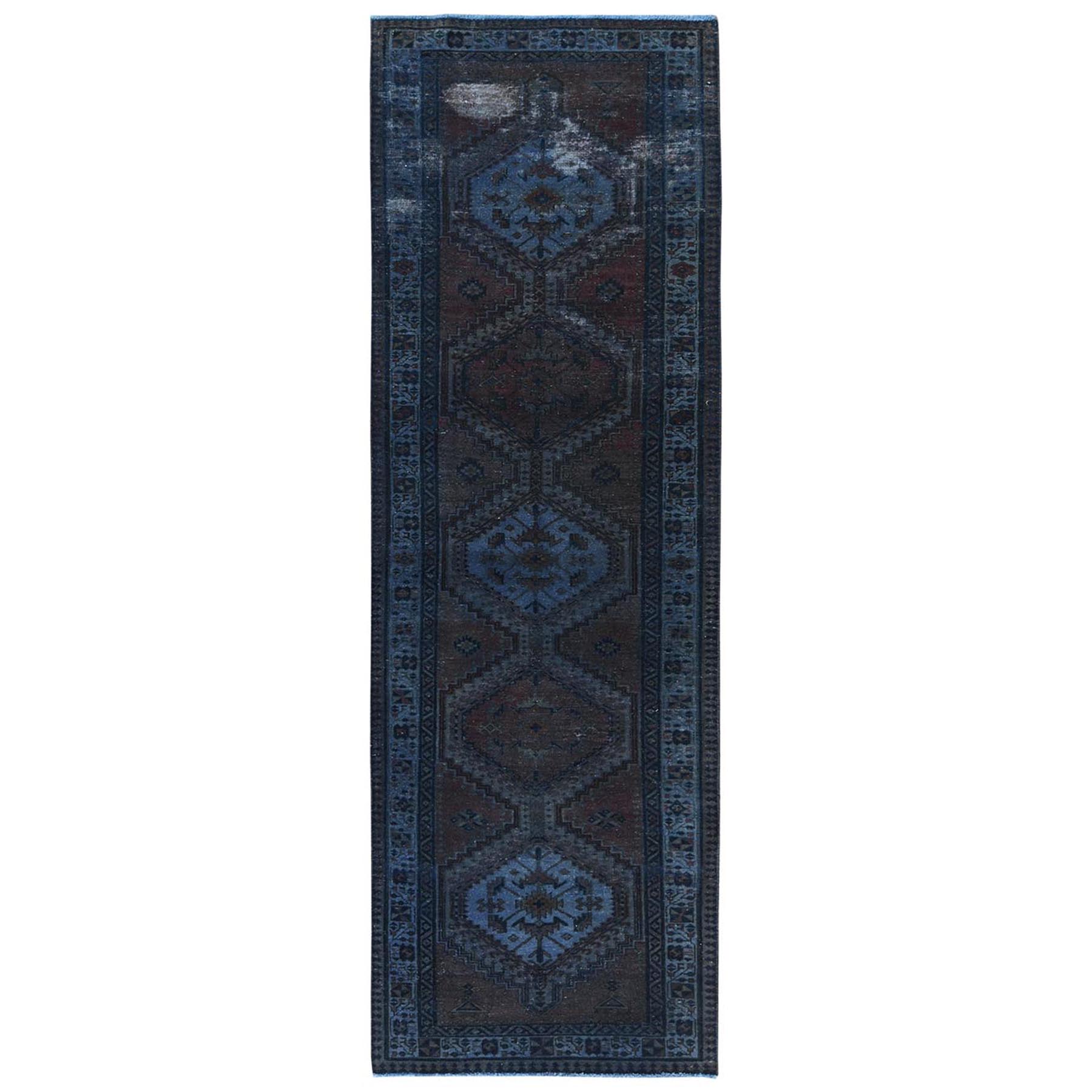 Overdyed & Vintage Rugs LUV736992